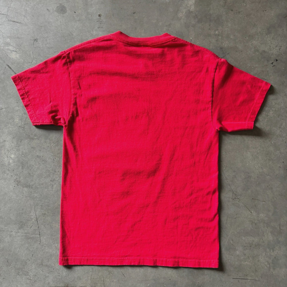 Vintage 2000s Y2K Black Flag Slip It In Nun Punk Band SST T-Shirt Small Red - Picture 5 of 5